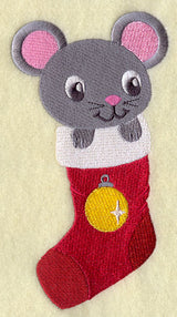 Mouse in Stocking
