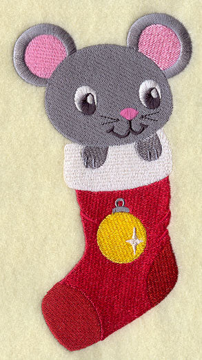 Mouse in Stocking