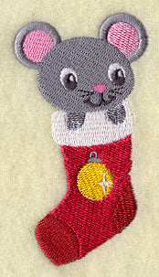 Mouse in Stocking
