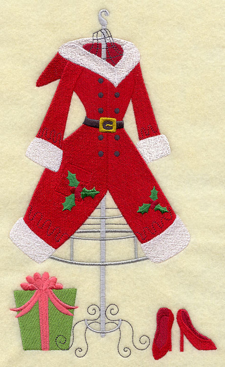 Mrs. Claus Dress Form and Heels