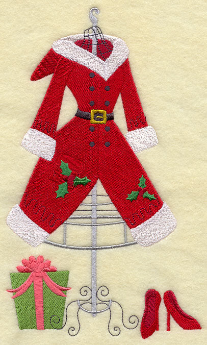 Mrs. Claus Dress Form and Heels