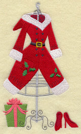 Mrs. Claus Dress Form and Heels