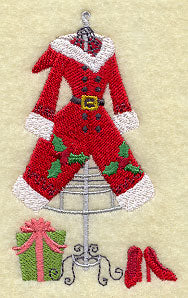 Mrs. Claus Dress Form and Heels