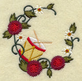 Christmas Music - Drum Wreath