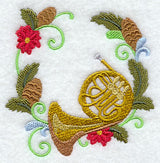 Christmas Music - French Horn Wreath