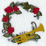 Christmas Music - Trumpet Wreath