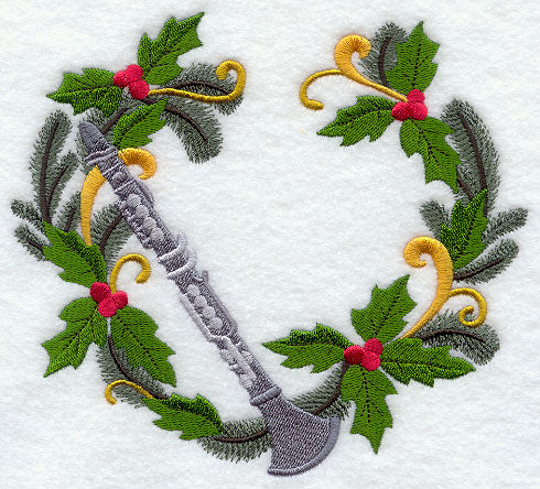 Christmas Music - Clarinet Wreath