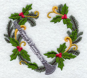 Christmas Music - Clarinet Wreath
