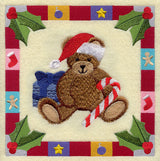 Christmas Bear Square