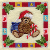Christmas Bear Square