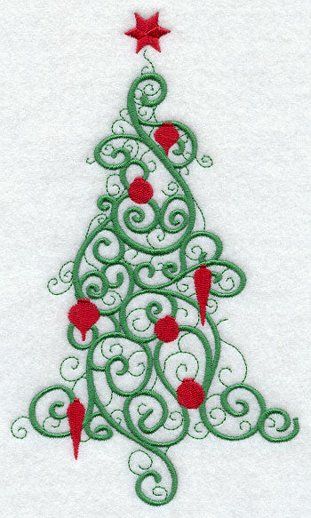 Christmas Curls Tree