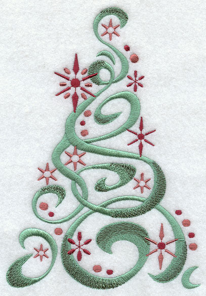 Snowy Christmas Tree