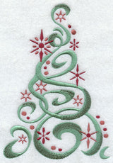 Snowy Christmas Tree