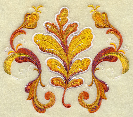 Rosemaling Oak Leaf