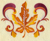 Rosemaling Maple Leaf