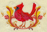 Rosemaling Cardinal