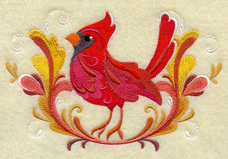 Rosemaling Cardinal