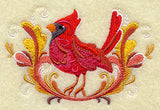 Rosemaling Cardinal