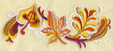 Rosemaling Autumn Border