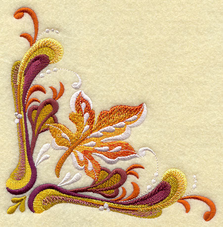 Rosemaling Autumn Corner