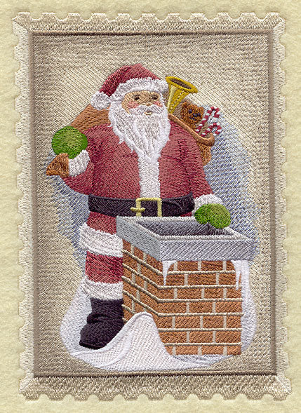 Christmas Stamp - Santa Claus