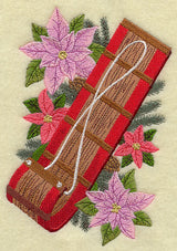 Toboggan and Poinsettias