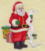 Santa Checks His List