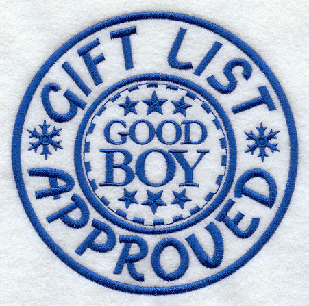 Gift List Approved - Good Boy