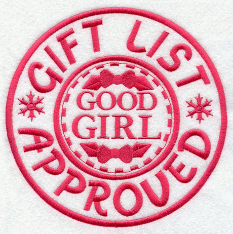 Gift List Approved - Good Girl