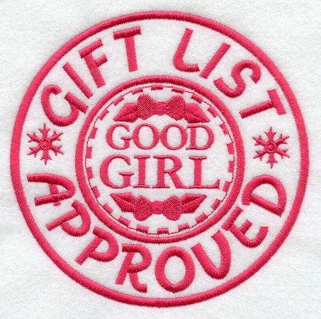 Gift List Approved - Good Girl