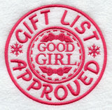 Gift List Approved - Good Girl