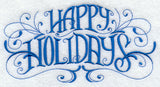 Happy Holidays Scrollwork