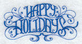 Happy Holidays Scrollwork