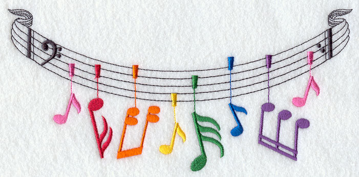 Bass Clef Clothesline