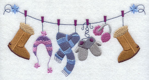 Winter Wear Clothesline