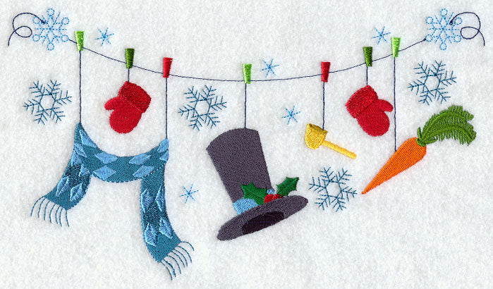 Snowman's Clothesline