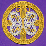 Butterfly Ornament (Battenburg Lace)