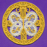 Butterfly Ornament (Battenburg Lace)