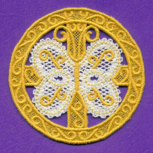 Butterfly Ornament (Battenburg Lace)