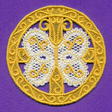Butterfly Ornament (Battenburg Lace)