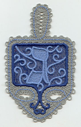 Dreidel - Gimel (Battenburg Lace)