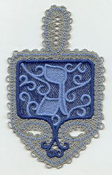 Dreidel - Gimel (Battenburg Lace)