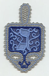 Dreidel - Gimel (Battenburg Lace)