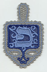 Dreidel - Peh (Battenburg Lace)