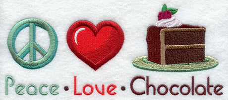 Peace Love Chocolate