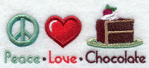 Peace Love Chocolate