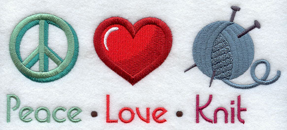 Peace Love Knit