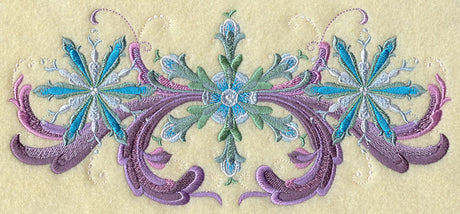 Rosemaling Snowflakes