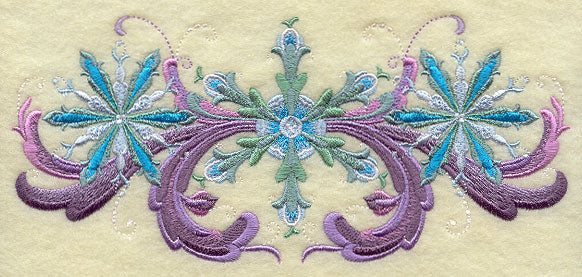 Rosemaling Snowflakes