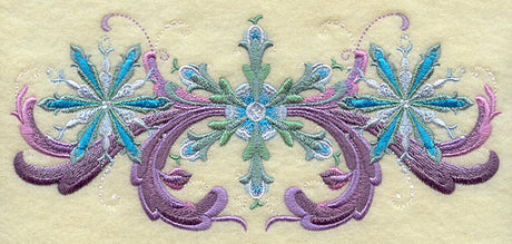 Rosemaling Snowflakes